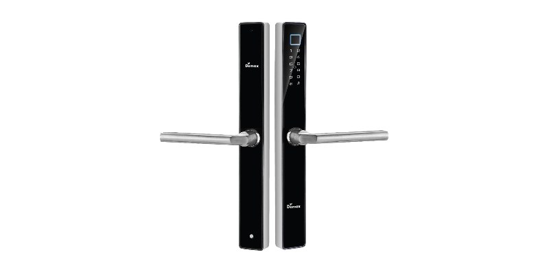 Khóa cửa nhôm Demax EL-C102 SB dùng cho cửa lùa và cửa mở