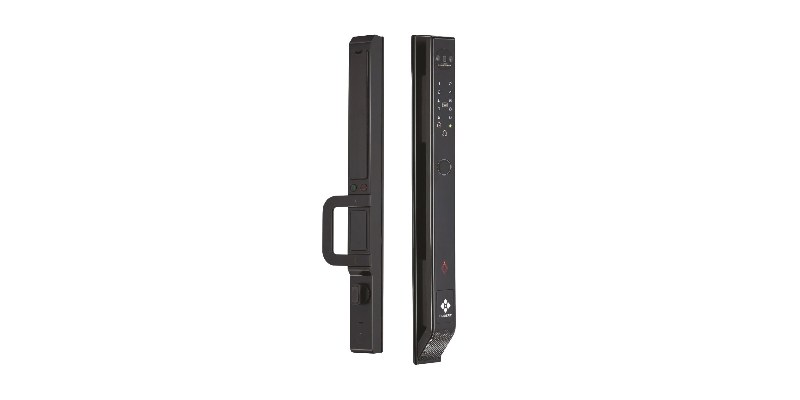 Khóa cửa nhôm thông minh Hubert HB CN78F Black Face ID